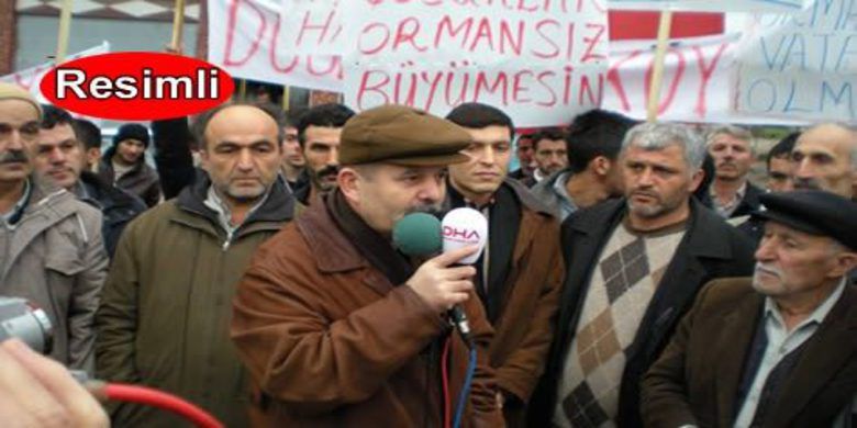 Köylüden Çöp Eylemi