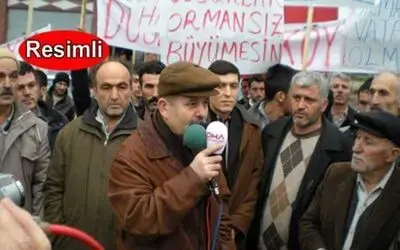 Köylüden Çöp Eylemi