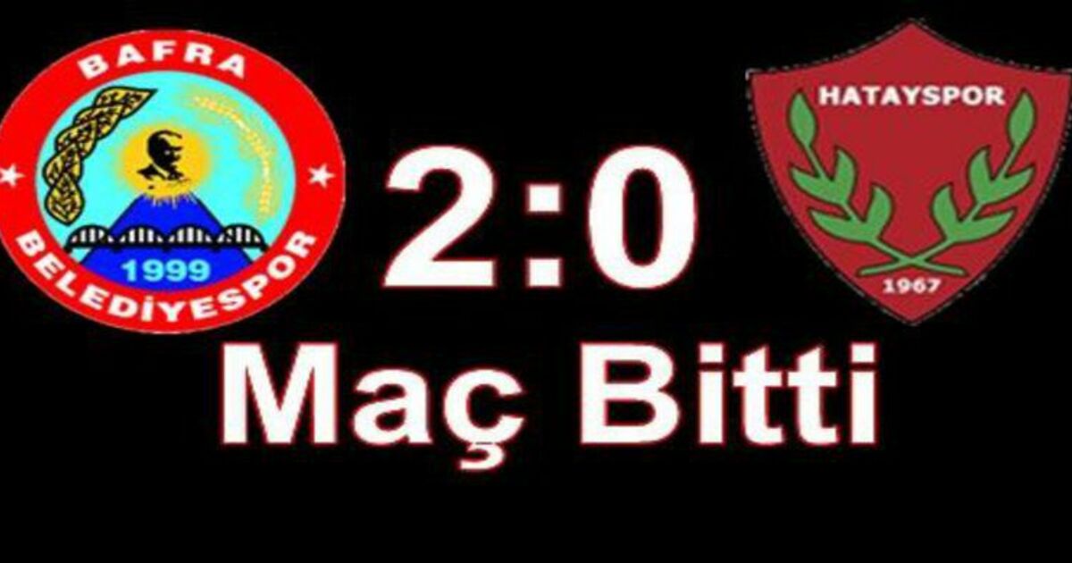 Bafra Belediyespor Hatayspor