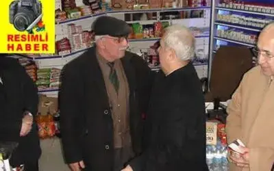 Yaşar Buharalıoğlu Esnaf Ziyaretinde