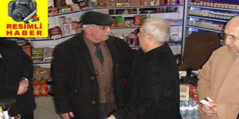 Yaşar Buharalıoğlu Esnaf Ziyaretinde