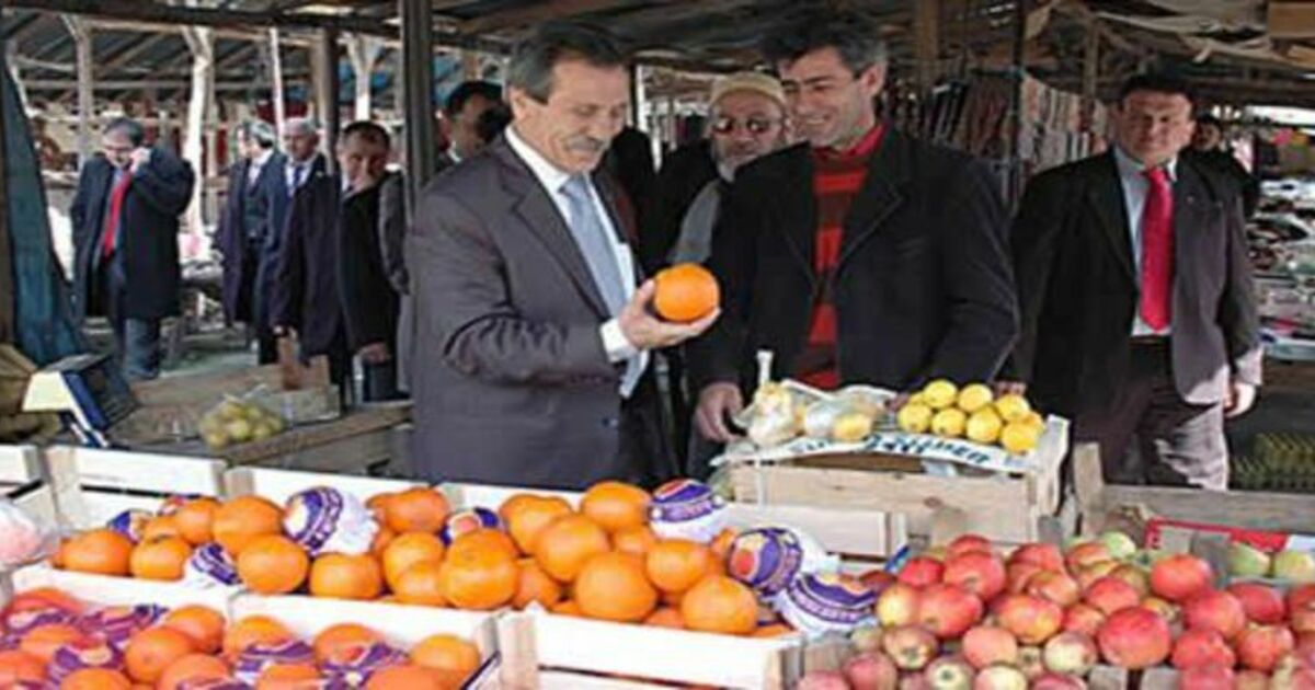 Hasan Aslan Esnaf Ziyaretlerinde