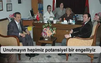 Aslan Bafra Sakatlar Derneğinde