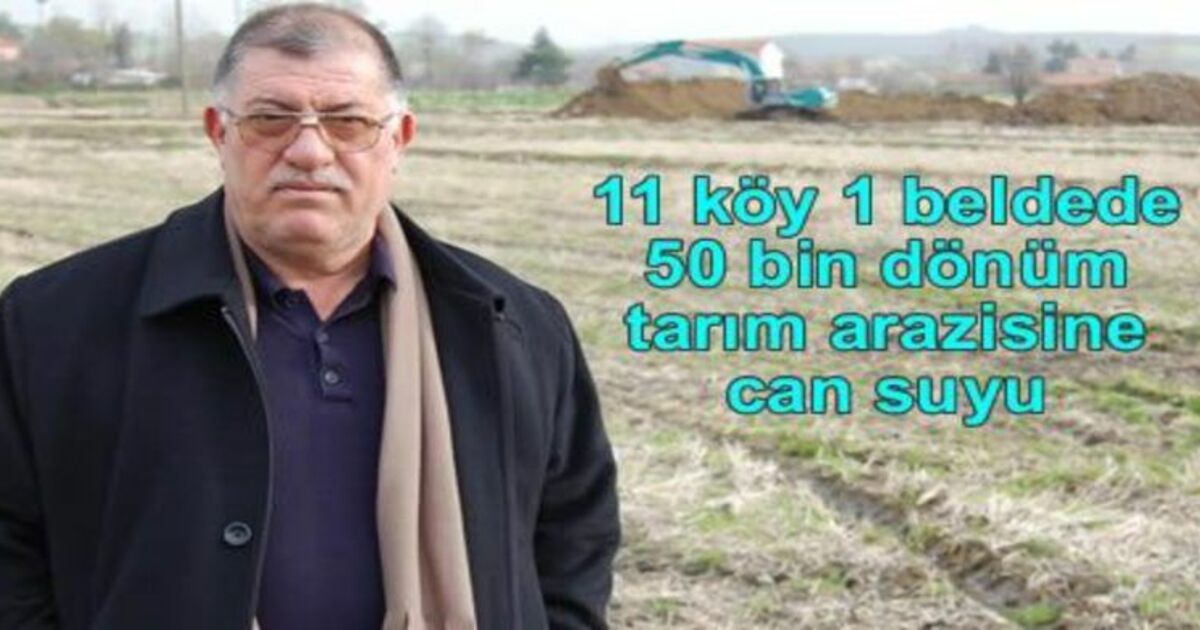 Topraklarımıza Can Suyu Geliyor
