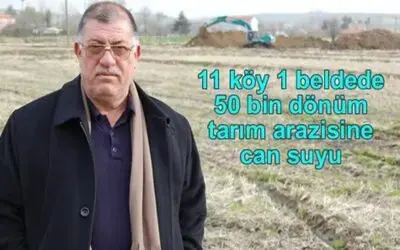 Topraklarımıza Can Suyu Geliyor