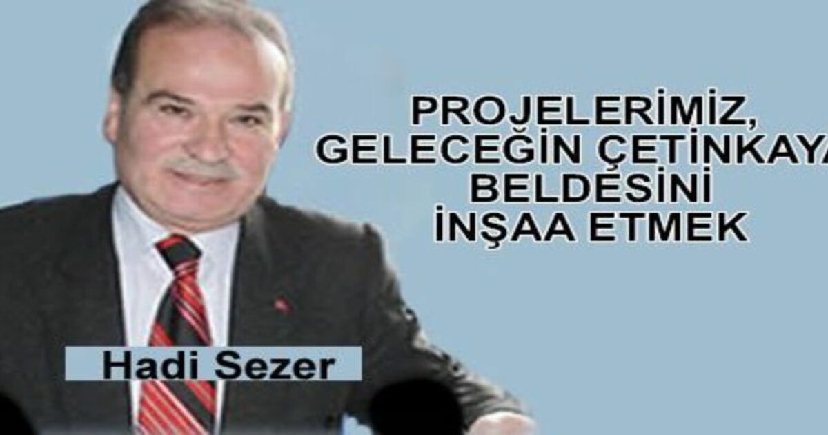 Çetinkaya Beldesini İnşaa Etmek