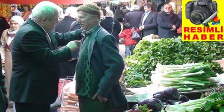 Buharalıoğlu Pazaryeri Esnafları Ziyaret Etti - DP Bafra Belediye Başkan Adayı Yaşar Buharalıoğlu ziyaretlerine aralıksız devam ediyor.
