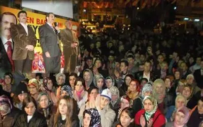 Ak Parti İsmetpaşa Mahallesi Mitingine Akın