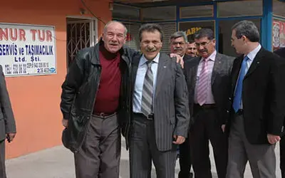 Şoförlerden Aslan'a Destek