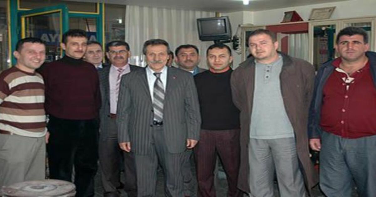 Bafralı Şoförlerden Aslan`a Destek