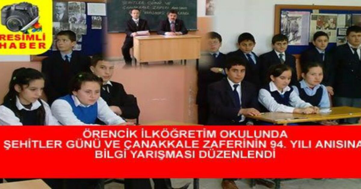 Örencik İlköğretimden Anlamlı Yarışma