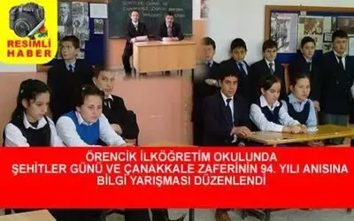 Örencik İlköğretimden Anlamlı Yarışma