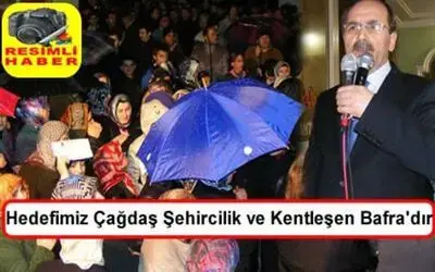 Şahin Hacınabi Mahallesinde Miting Düzenledi