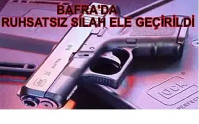Ruhsatsız Tabanca Ele Geçirildi