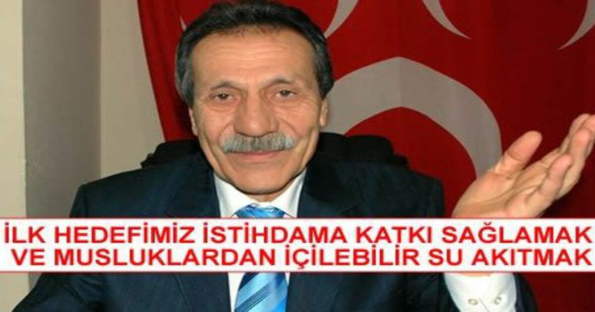 Önceliğimiz İstihdam Ve İçme Suyu