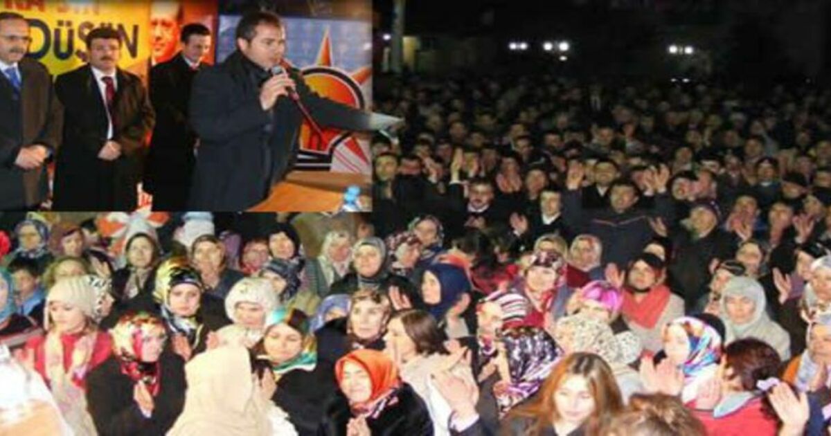 Ak Partinin İlk Mitingi Bayram Havasında Geçti
