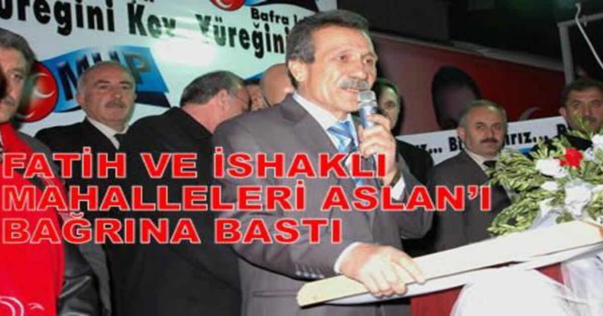Mhp`den Açık Hava Mitingi