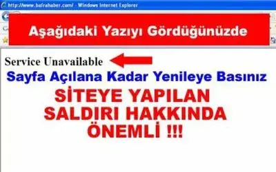 Saldırı Ve Site Kullanımı Hakkında