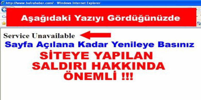 Saldırı Ve Site Kullanımı Hakkında - Saldırı ve site kullanımı hakkında önemli