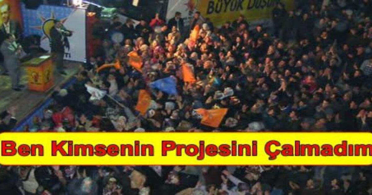 Zihni Şahin Mevlana`da Miting Düzenledi