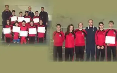 Atatürk İlköğretim Badmintonda İl Birincisi