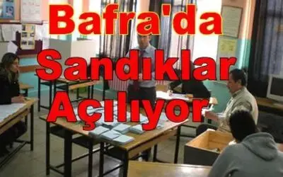 Sandıklar Açılmaya Başlandı