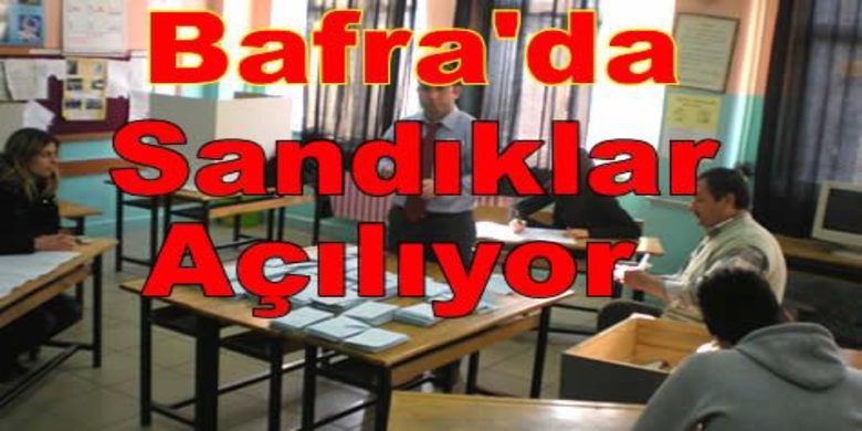 Sandıklar Açılmaya Başlandı - Sandıklar Açılmaya Başlandı