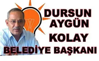 Dursun Aygün Kolay Belediye Başkanı