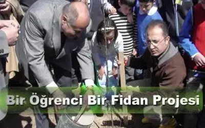 İlk Fidan Dikildi