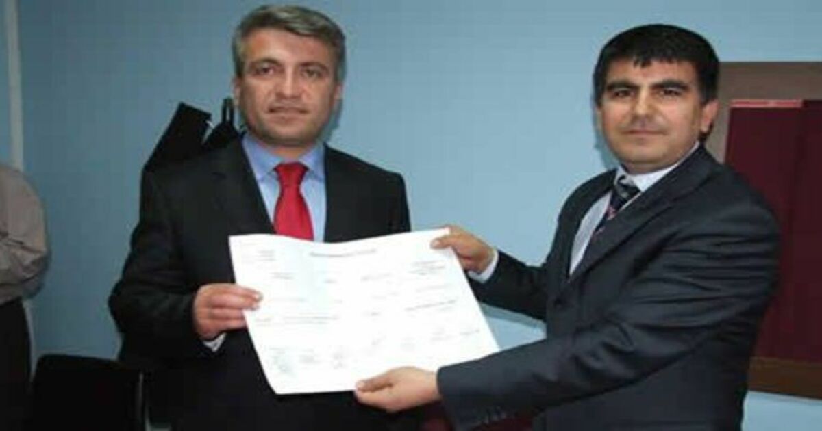 Mhp`li Acar Mazbatasını Aldı