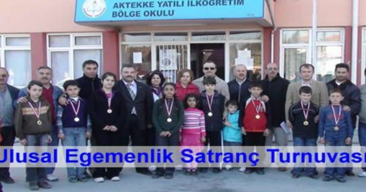 Ulusal Egemenlik Satranç Turnuvası Sona Erdi