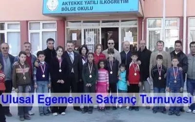 Ulusal Egemenlik Satranç Turnuvası Sona Erdi