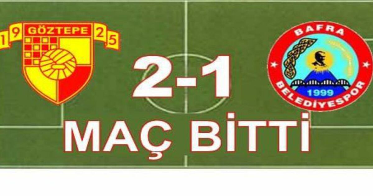 Bafra Belediyespor Göztepe Karşısına Çıkıyor