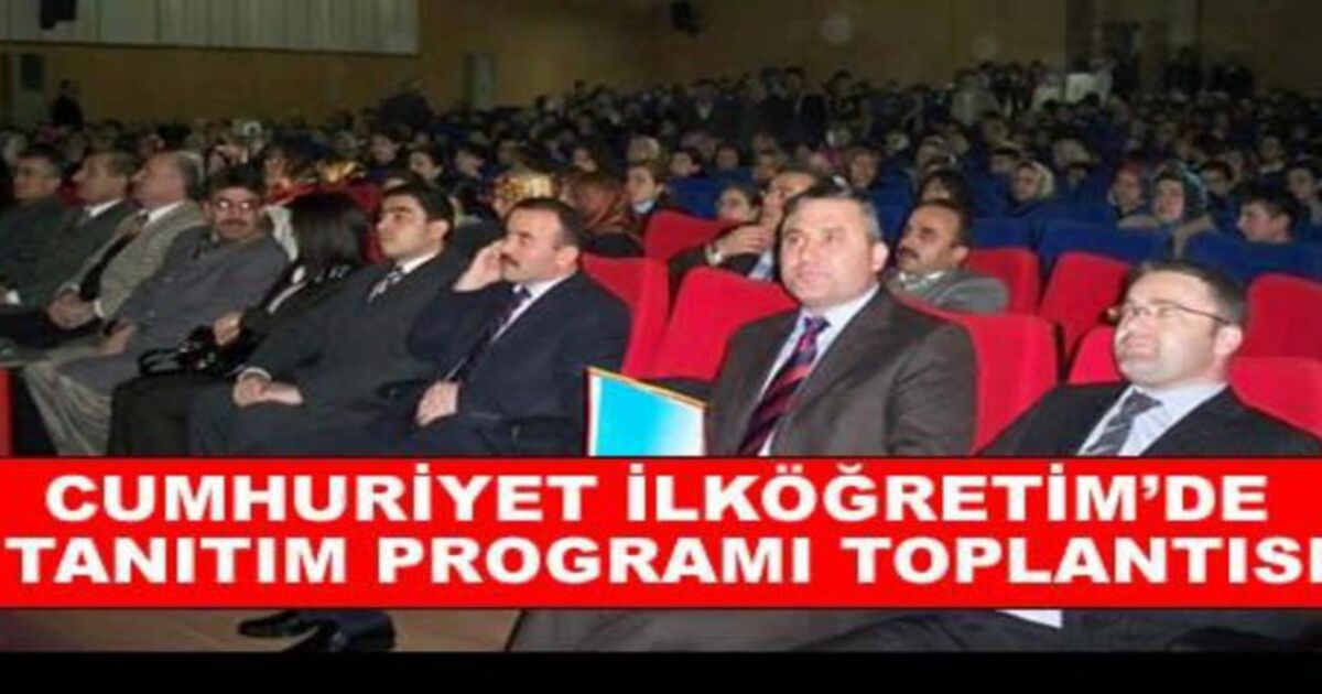 Cumhuriyet İlköğretim Tanıtım Programı Düzenledi