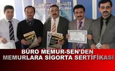 Büro Memur Sen Üyelerine Kaza Sigortası Yaptı