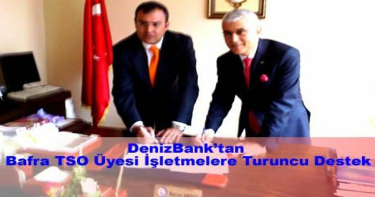 Denizbank`tan Turuncu Destek