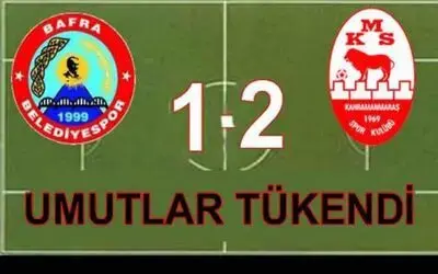 Bafra Belediyespor 1-2 Kahramanmaraş
