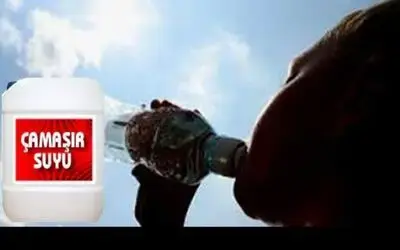 Su Diye Çamaşır Suyu İçen Çocuk Zehirlendi