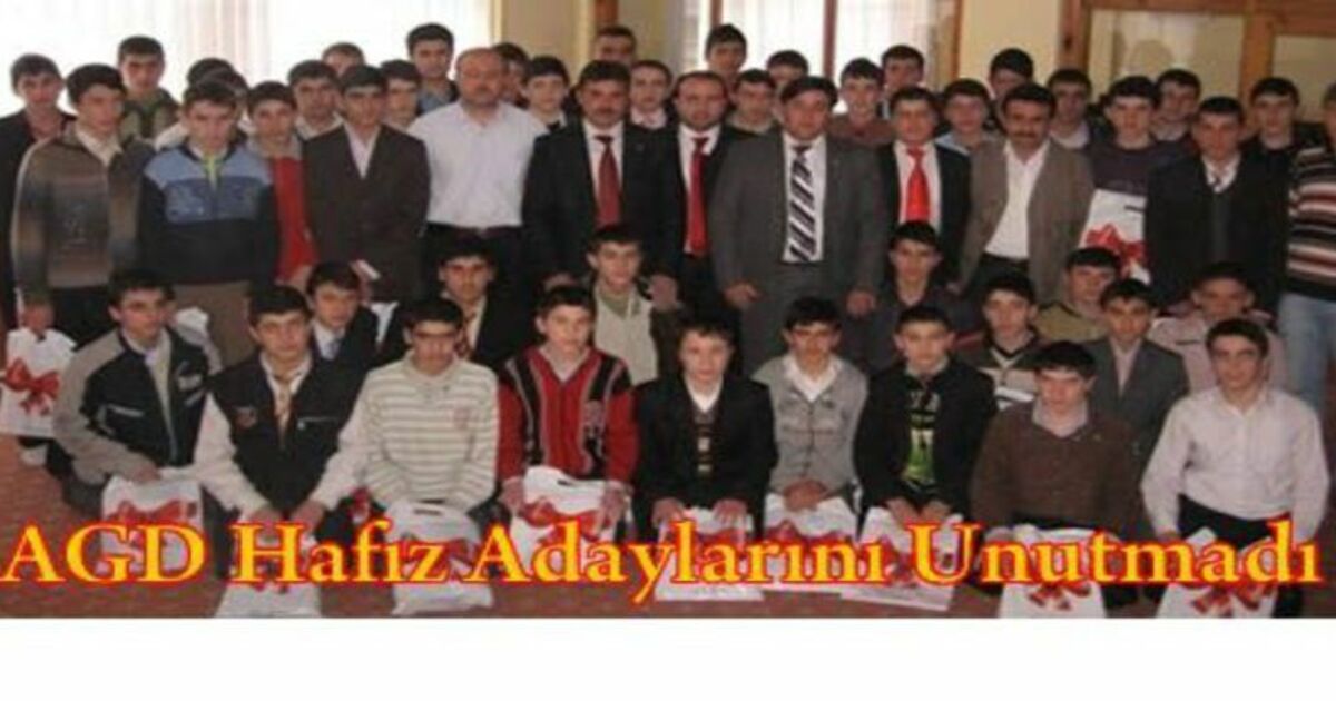 Agd`den Hafız Adaylarına Kutlu Doğum Hediyesi