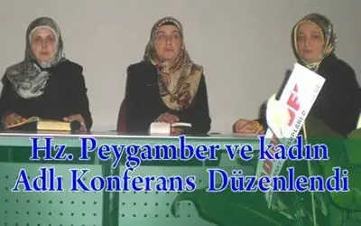 Hanımlar Konferansta Bir Araya Geldi
