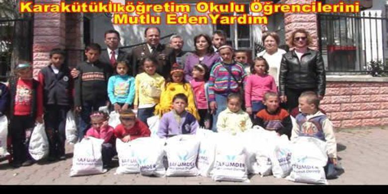 Bafumder Öğrencileri Sevindirdi - Bafra İlçesine bağlı Karakütük köyü, Karakütük İlköğretim Okulu Öğrencileri 23 Nisan Ulusal Egemenlik Çocuk Bayramı etkinlikleri nedeniyle Bafra`ya gelerek bir dizi ziyaretlerde bulundular
