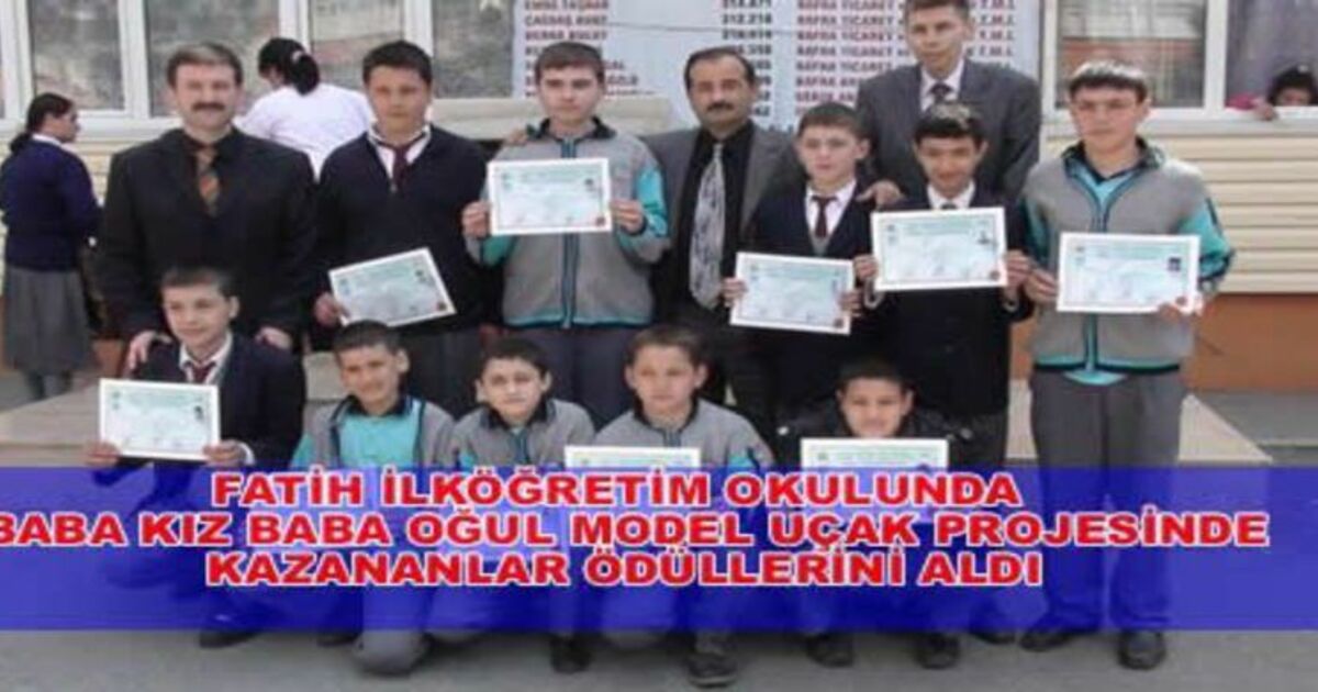 Fatih İlköğretimden Model Uçak Kursu