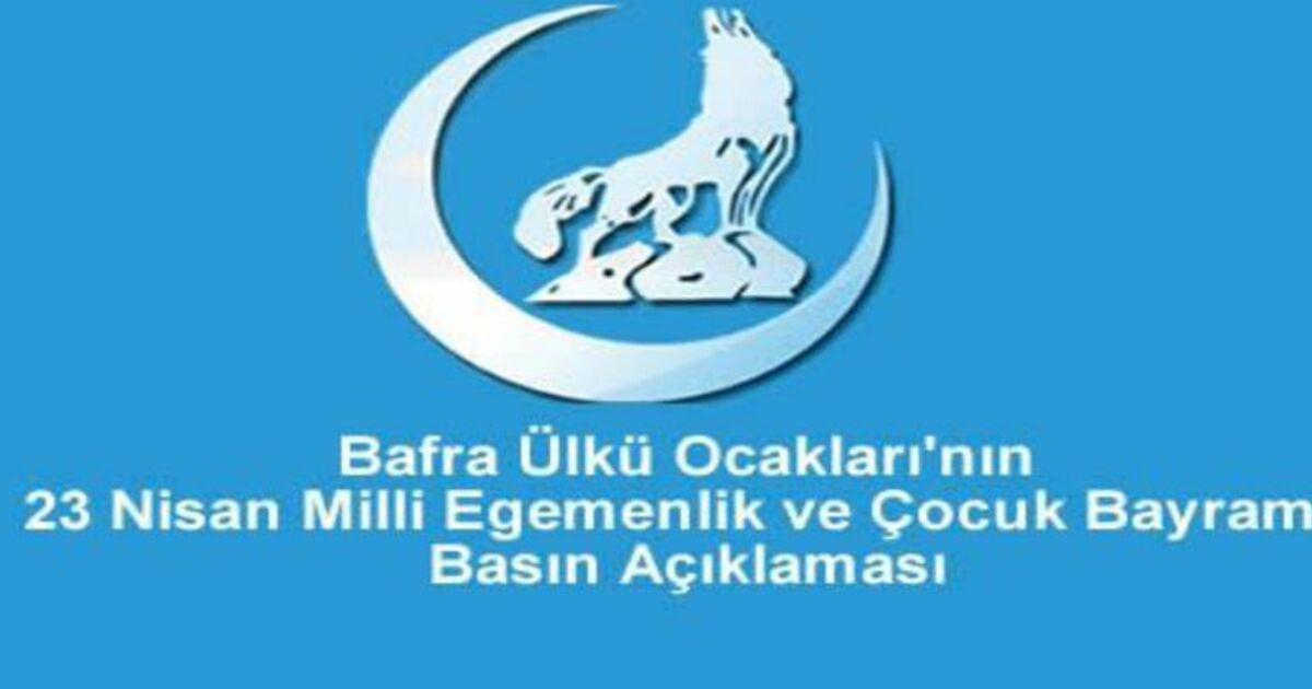 Ülkü Ocaklar`ndan 23 Nisan Kutlaması