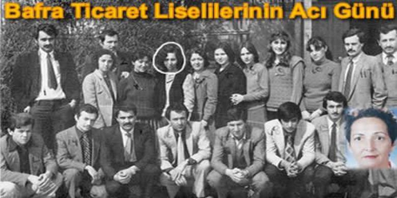 Şenel Hoca Vefatıyla 3 Kişiye Hayat Verdi - 1980-1990 Yılları arasında Bafra Ticaret ve Meslek Lisesinde  Fen Bilgisi dersi Öğretmenliğinde görev alan Şenel Ekiz (Turgut)(52)  öğretmenimiz elim bir trafik kazası sonucu hayatını kaybetti.
