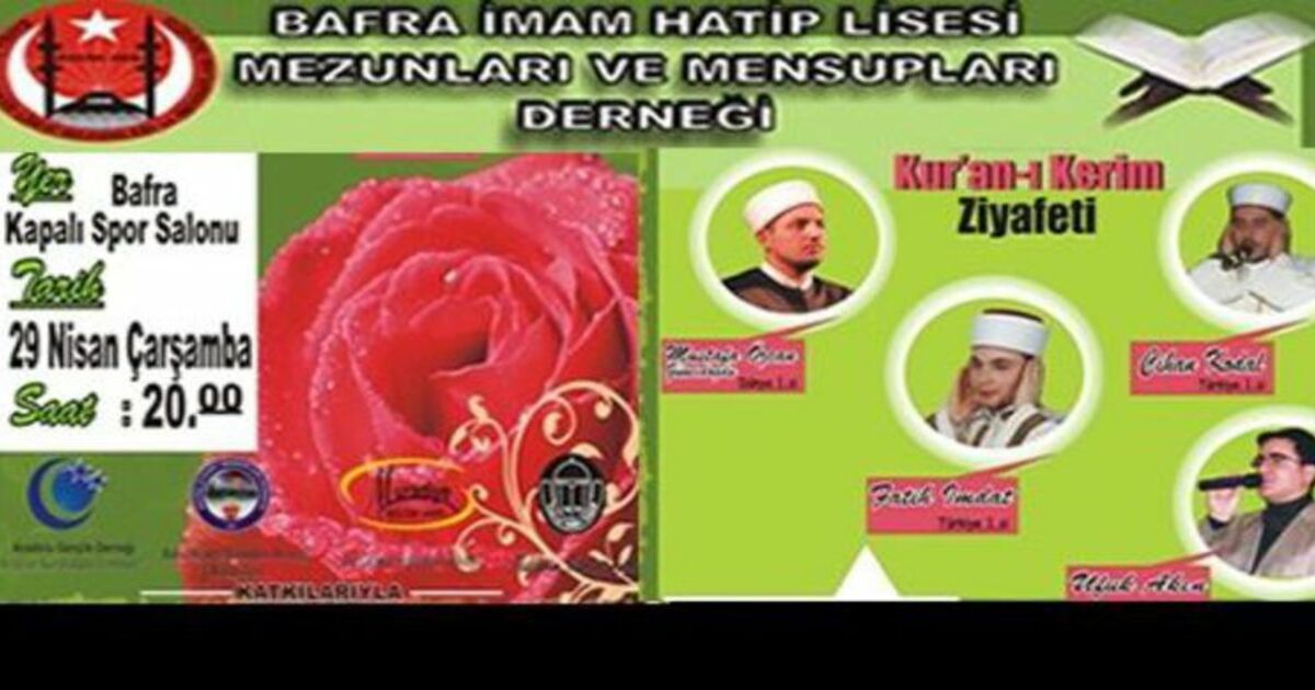 Bafim-der`den Kur`an-ı Kerim Ziyafeti