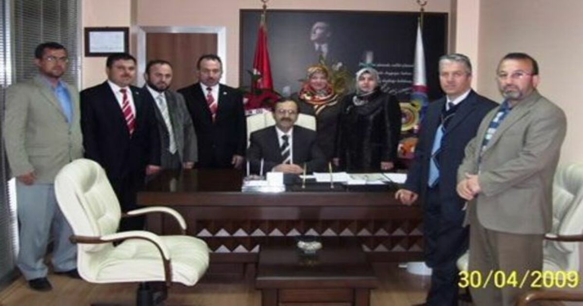 Din Görevlileri Derneğinden Şahin`e Ziyaret
