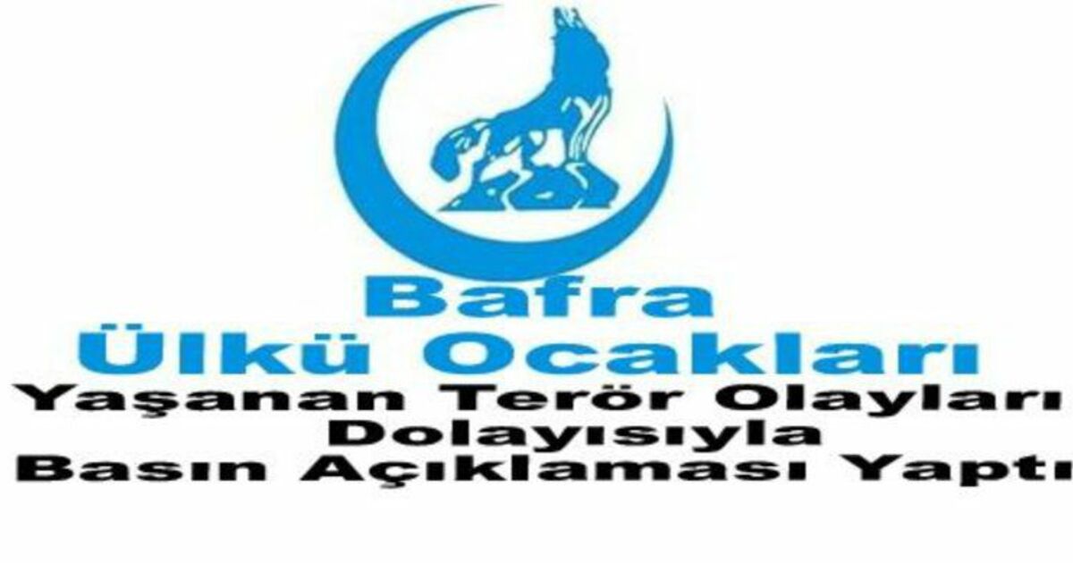 Ülkü Ocakları Basın Açıklaması