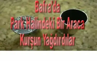 Park Halindeki Araca Kurşun Yağdırdılar
