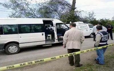Servis Şoförüne Aracının İçinde İnfaz