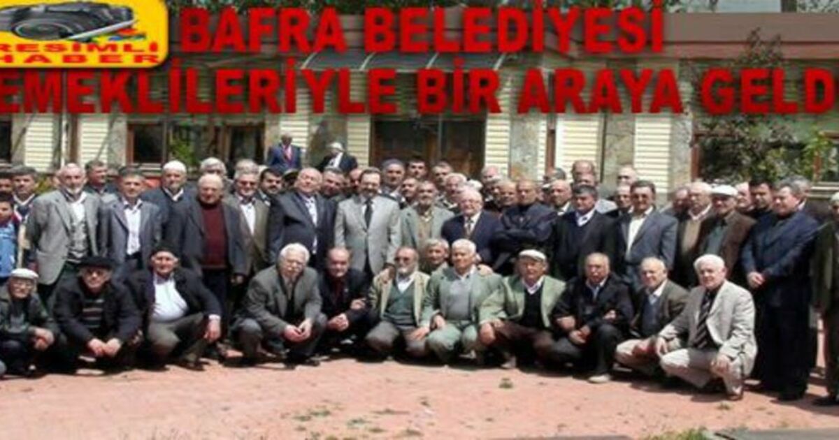 Belediye Emeklileri Bir Araya Geldi